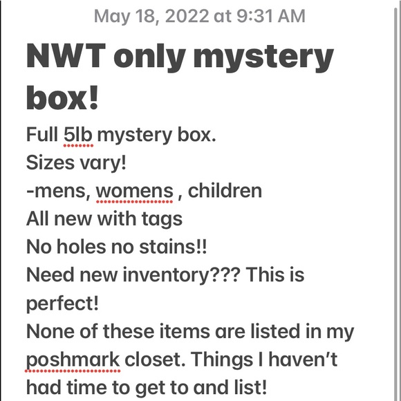 Nike Tops - NWT MYSTERY BOX!